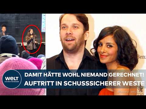 HAMBURG: Unerwarteter Auftritt von Collien Fernandes in Schusssicherer Weste – trotz Morddrohungen!