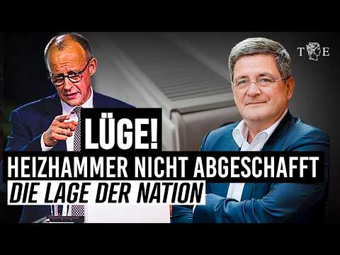 Heizhammer abgeschafft? Das ist eine Lüge – es geht weiter so: Die Lage der Nation mit Roland Tichy.