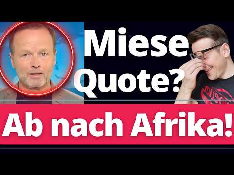 Ich brech weg: ARD schickt Georg Restle in die Wüste!