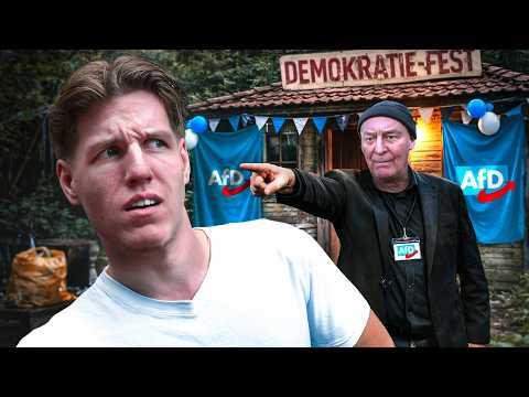 Ich wurde vom AfD Demokratie-Fest geworfen…😭💀