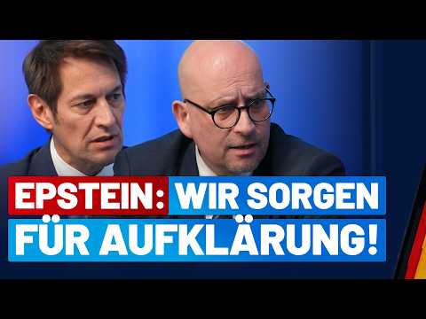 Interview mit Götz Frömming und Sascha Lensing zum Fall Epstein! – AfD-Fraktion im Bundestag