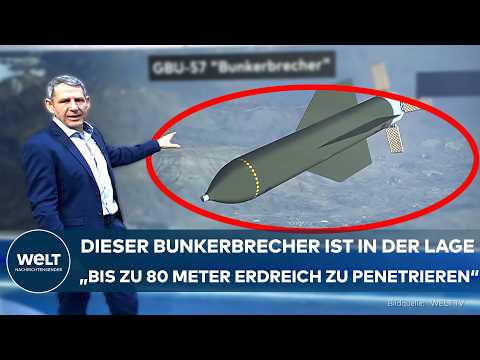 IRAN: Arsenale prall gefüllt? USA zerstören unterirdische Raketenstädte mit einzigartigen Bomben