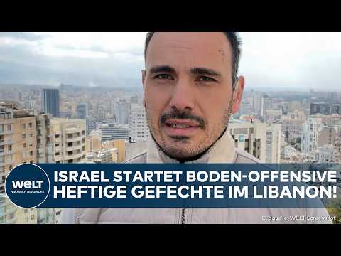 IRAN: Boden-Offensive! Israel greift Hisbollah an! Heftige Gefechte im Libanon