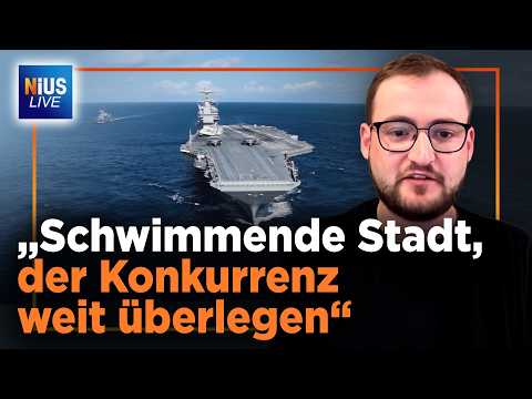 Iran: Das größte Kriegsschiff der Welt im Einsatz – USS Gerald R. Ford | NIUS Live vom 04.03.2026 Iran: Das größte Kriegsschiff der Welt im Einsatz – USS Gerald R. Ford | NIUS Live vom 04.03.2026