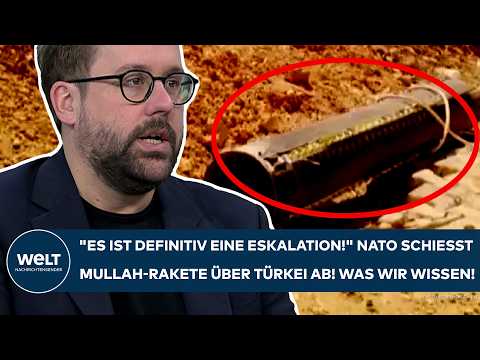 IRAN: „Es ist definitiv eine Eskalation!“ Nato schießt Mullah-Rakete über Türkei ab! Was wir wissen!