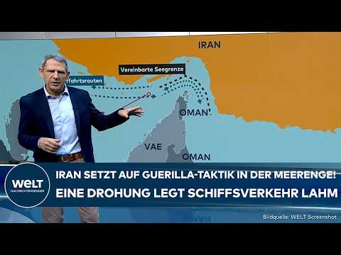 IRAN: Guerillakrieg im Golf! Gerüchte über geheime Unterwasser-Militärbasen lähmen Schiffsverkehr