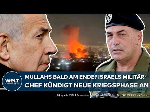 IRAN: Israel greift weiter Teheran an – Generalstabschef kündigt nun die neue Kriegsphase an