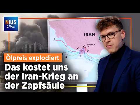 Iran: Kommt der Öl-Schock? Deutsches Mini-Wachstum ist in Gefahr! | NIUS Live vom 03.03.2026 Iran: Kommt der Öl-Schock? Deutsches Mini-Wachstum ist in Gefahr! | NIUS Live vom 03.03.2026