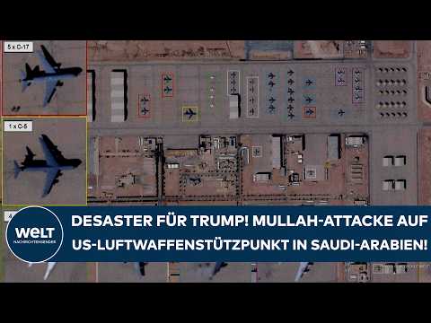 IRAN-KRIEG: Desaster für Donald Trump! Mullah-Attacke auf US-Luftwaffenstützpunkt in Saudi-Arabien!