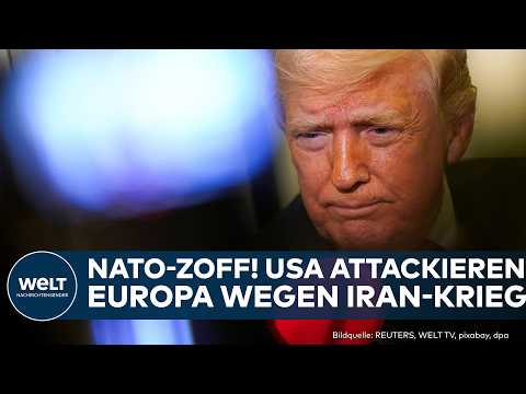 IRAN-KRIEG: Donald Trump warnt NATO! Wer nicht mitgeht, steht allein!
