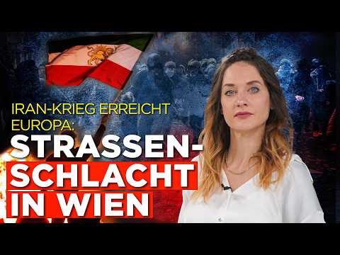 Iran-Krieg erreicht Europa: Straßenschlacht in Wien Iran-Krieg erreicht Europa: Straßenschlacht in Wien