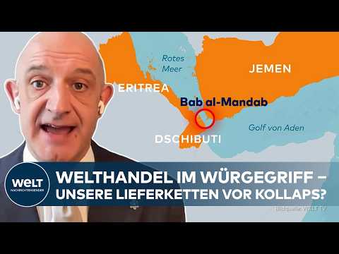 IRAN-KRIEG: Mullahs ziehen die Huthi-Karte ‒ Jetzt wird es auch bei Einfahrt  ins Roten Meer eng