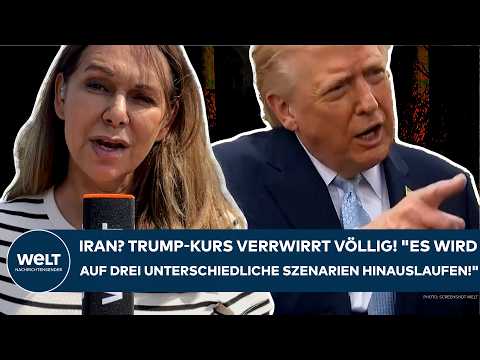 IRAN-KRIEG: Trump-Kurs verrwirrt völlig! „Es wird auf drei unterschiedliche Szenarien hinauslaufen!“