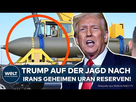 IRAN-KRIEG: Trump will Irans „geheimes Uran“ sichern – eine hochrsikante Mission?