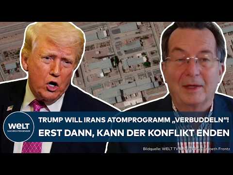 IRAN: Mullah-Atomprogramm soll „verbuddelt“ werden! Experte verrät! Trump lässt nicht vom Endziel ab