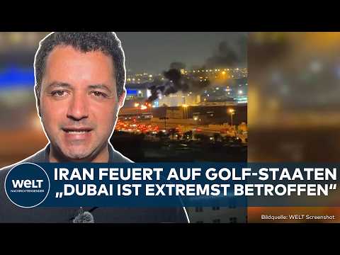 IRAN: Mullahs feuern massiv auf Dubai! Heftiger Einschlag am Flughafen! Viele Verletzte