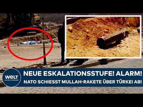 IRAN: Neue Eskalationsstufe! Nato schlägt erneut Alarm! Mullah-Rakete über der Türkei abgeschossen!