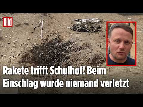 IRAN-RAKETE TRIFFT BEERSHEVA: Einschlag auf Schulhof! Keine Toten IRAN-RAKETE TRIFFT BEERSHEVA: Einschlag auf Schulhof! Keine Toten