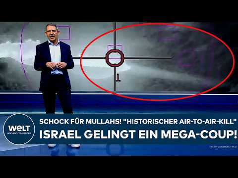 IRAN: Schock für die Mullahs! „Historischer Air-to-Air-Kill!“ Israel gelingt ein Mega-Coup!