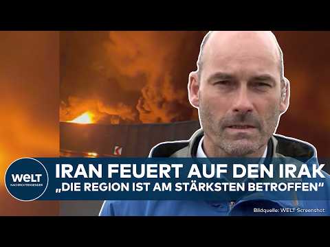 IRAN: Teheran feuert auf Irak! Mullahs greifen Kurden an! Israel und USA attackieren Öl-Reserven