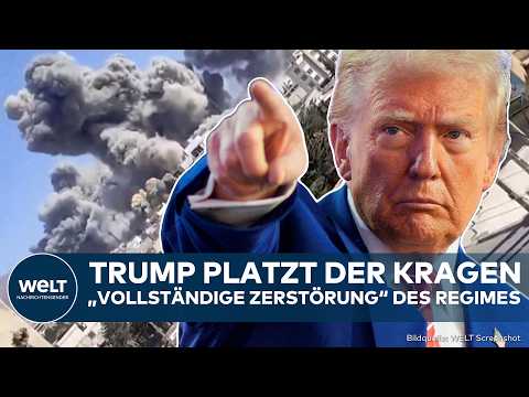 IRAN: Trump will den Mega-Angriff! USA kündigen harten Schlag gegen Mullahs an! Teheran reagiert