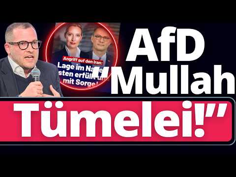 Irankrieg tobt: Plötzlich ist AfD Schuld an Allem!