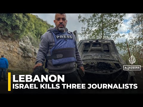 Israel kills three Lebanese journalists: Media syndicate calls targeted attack ‚a crime’ Israel kills three Lebanese journalists: Media syndicate calls targeted attack ‚a crime’