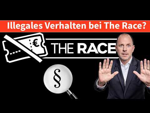 Ist THE RACE nur ein SCHWARZFAHR-WETTBEWERB? Das gilt rechtlich! | Anwalt Christian Solmecke