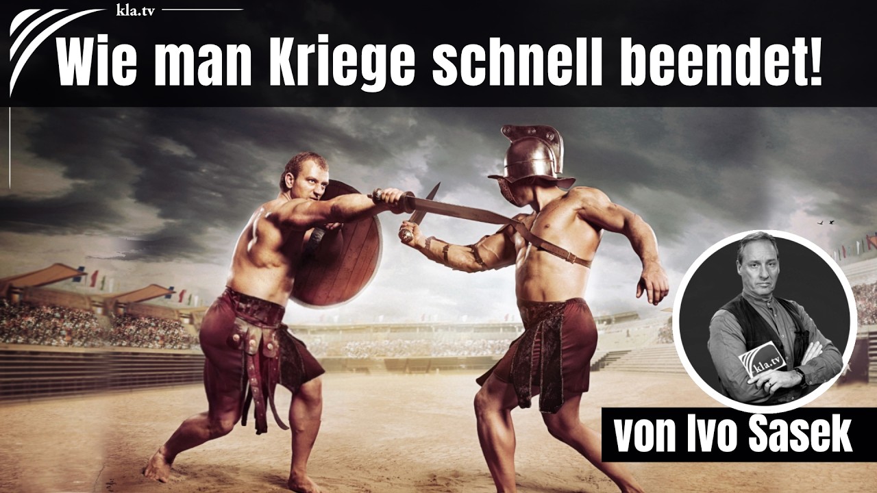 Ivo Sasek skizziert einen Ausweg aus der wahnsinnigen Rüstungsspirale [Erstausstrahlung: 02.08.2025]