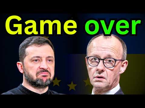 Jetzt geht es Merz und Selenski an den Kragen. Das Wasser steht ihnen schon bis zum Hals