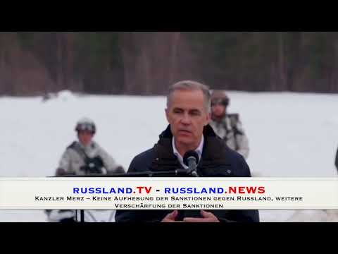 Kanzler Merz – Keine Aufhebung der Sanktionen gegen Russland, weitere Verschärfung der Sanktionen
