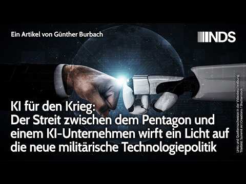 KI für den Krieg: Streit – Pentagon & KI-Unternehmen wirft Licht auf militärische Technologiepolitik