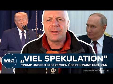 KIEW: „Platz für viel Spekulation“ – Trump und Putins Gespräche über Ukraine- und Iran-Krieg