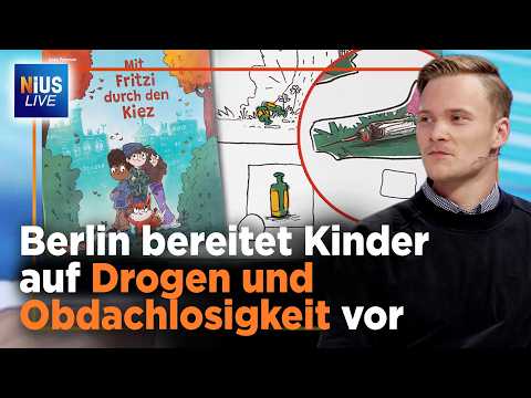 Kinderbuch-Wahnsinn: Fuchs „Fritzi“ erklärt Kindern Drogen & Gewalt | NIUS Live vom 27.02.2026