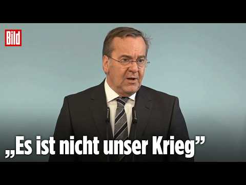 Klare Ansage von Pistorius: Deutliche Warnung vor Einsatz deutscher Fregatten Klare Ansage von Pistorius: Deutliche Warnung vor Einsatz deutscher Fregatten