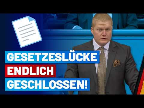 Klimakleber: Dieses Gesetz war lange überfällig! – Christopher Drößler – AfD-Fraktion im Bundestag