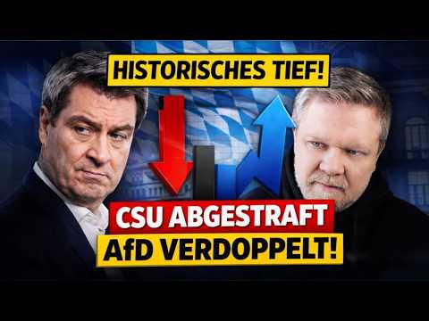 Kommunalwahl-Schock: CSU verliert massiv – AfD legt stark zu!