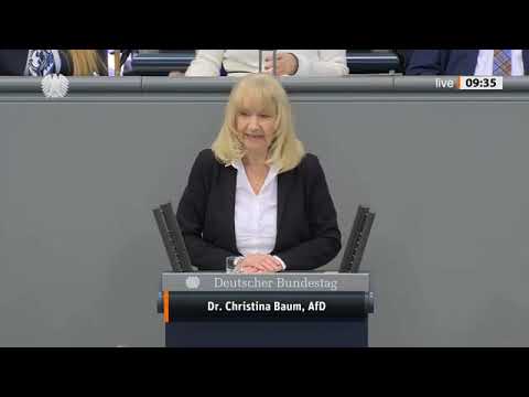 KRANKENHÄUSER VOR DEM AUS? – AfD-Ärztin Dr. Christina Baum WARNT im Bundestag vor Klinik-Chaos!