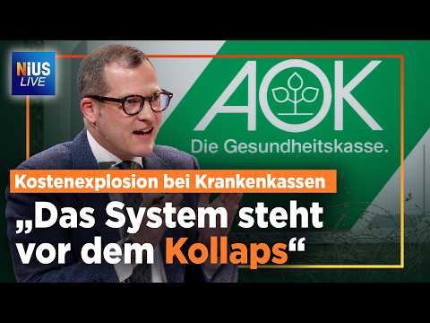 Krankenkassen vor dem AUS! System-Crash in den nächsten 24 Monaten? | NIUS Live vom 20.03.2026