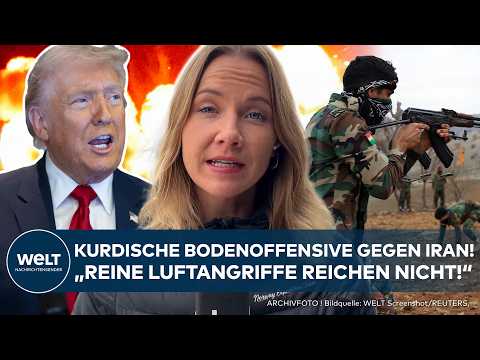 KRIEG GEGEN IRAN: Kurdische Bodenoffensive startklar – Geben die USA den Kämpfern Luftschutz?