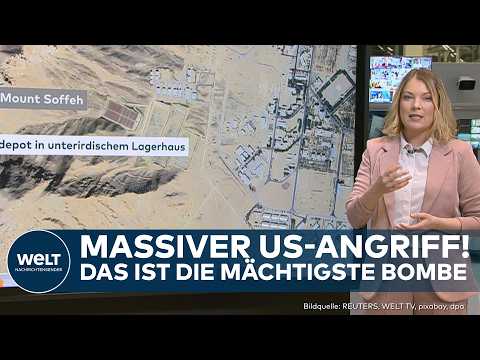 KRIEG GEGEN MULLAHS: Feuerball über Iran! US-Angriff erschüttert Isfahan | Bunkerbrecher