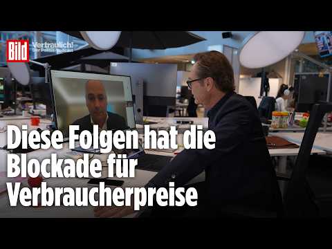 KRIEG IM NAHEN OSTEN: Deutsche Containerschiffe stecken im Persischen Golf fest | Vertraulich