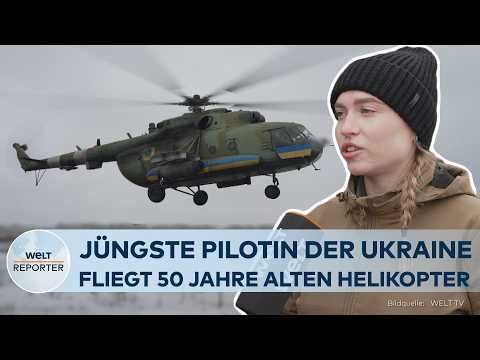 KRIEG IN DER UKRAINE: Frauen an der Front | Die jüngste Hubschrauberpilotin im Kampf gegen Putin