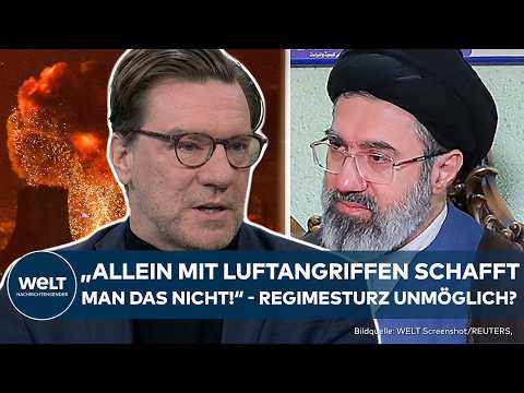 KRIEG MIT IRAN: Reichen Luftangriffe für einen Regimesturz im Iran? USA lässt Ziele im unklaren