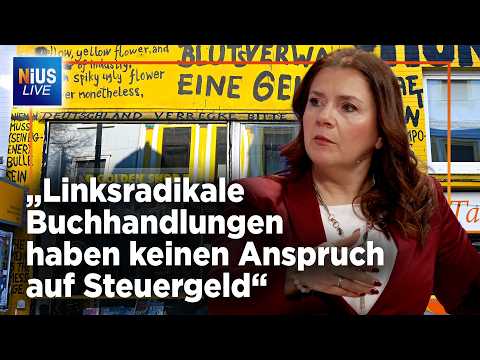 Kulturkampf im Buchhandel: Weimer greift durch – Grüne sind empört | NIUS Live vom 12.03.2026