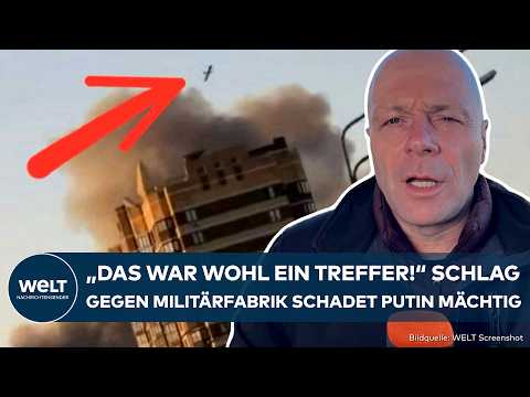 KURZ VOR PUTINS FRÜHJAHRSOFFENSIVE: Ukrainern gelingt mächtiger Schlag gegen russische Kriegsfabrik