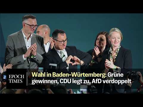 Landtagswahl in Baden-Würtemberg: Grüne knapp vorne – AfD verdoppelt – CDU zugelegt Landtagswahl in Baden-Würtemberg: Grüne knapp vorne – AfD verdoppelt – CDU zugelegt