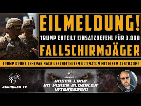 Letzte Warnung? Trump erhöht Druck auf Teheran dramatisch! #iran