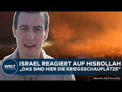 LIBANON: Israel greift Hisbollah an! Alarm in Tel Aviv wegen Raketen und Drohnen