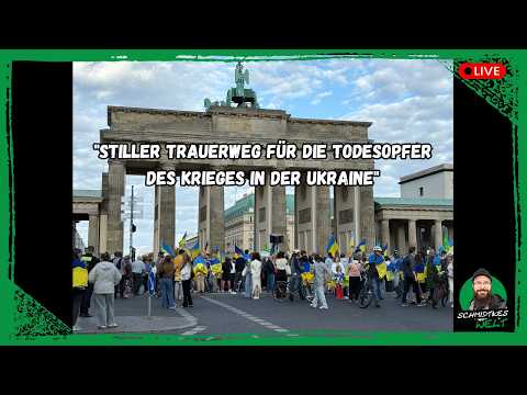 Live in Berlin | „Stiller Trauerweg für die Todesopfer des Krieges in der Ukraine“ | 24.03.2026